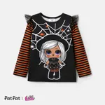 L.O.L. SURPRISE! Toddler Girl  Halloween Graphic Print Long-sleeve Top or Pants Black/White