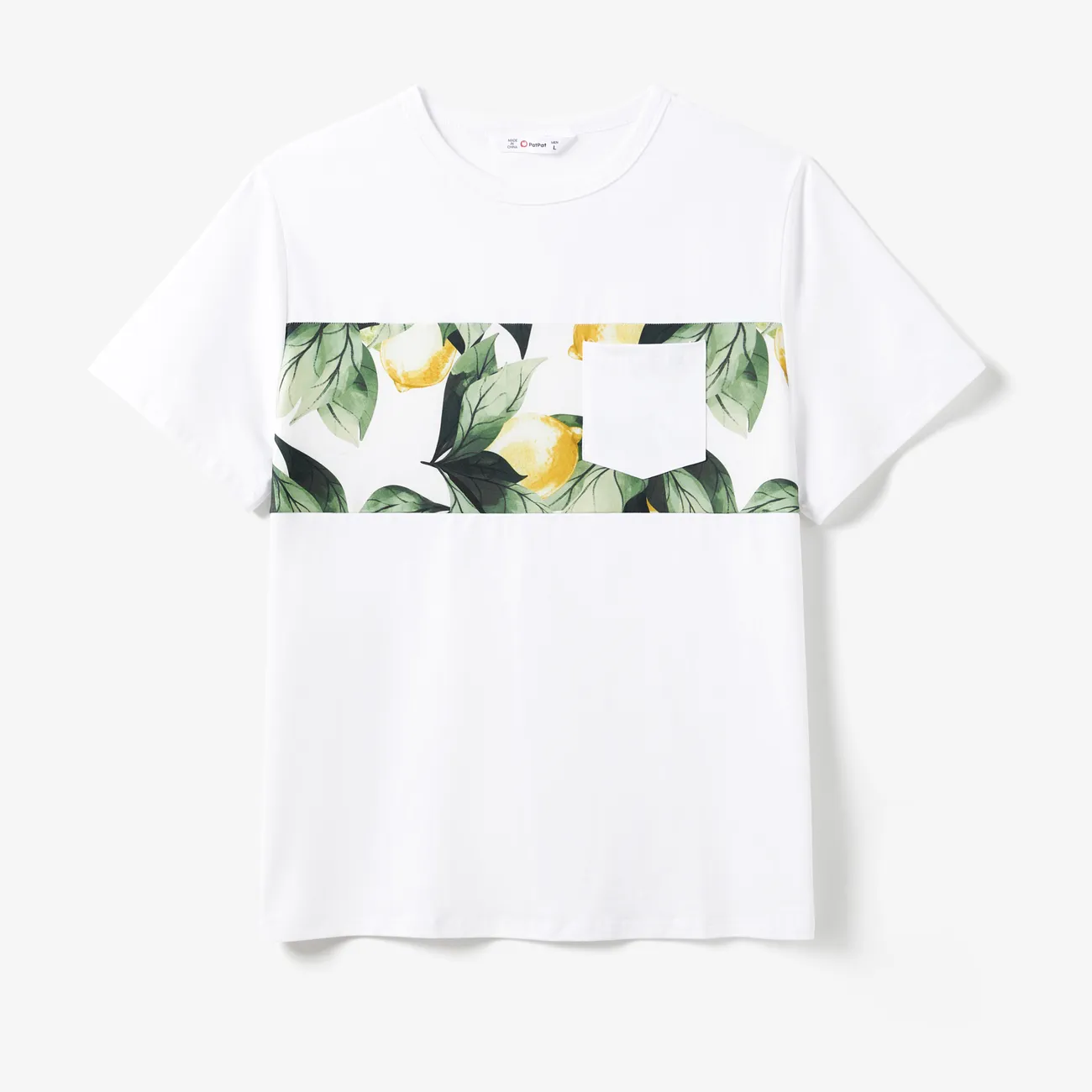 Looks familiares Flor grande Camiseta sin mangas Conjuntos combinados para familia Conjuntos Blanco big image 1
