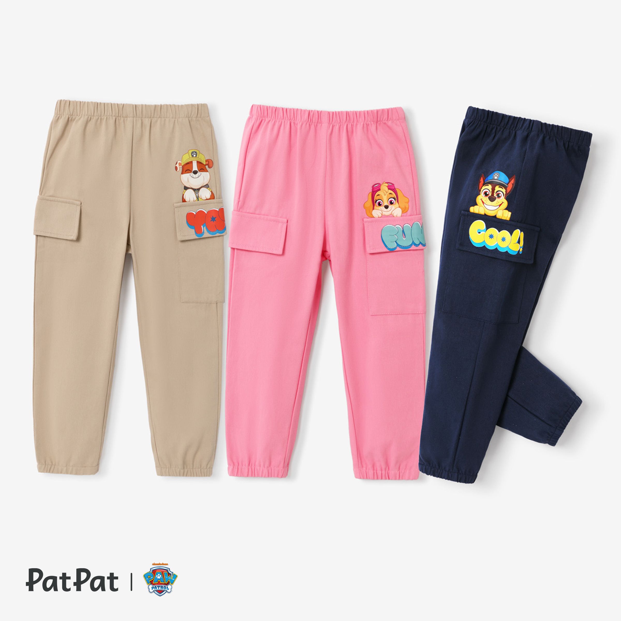 PAW Patrol Toddler Boy/Girl Elasticized Dungarees Pants