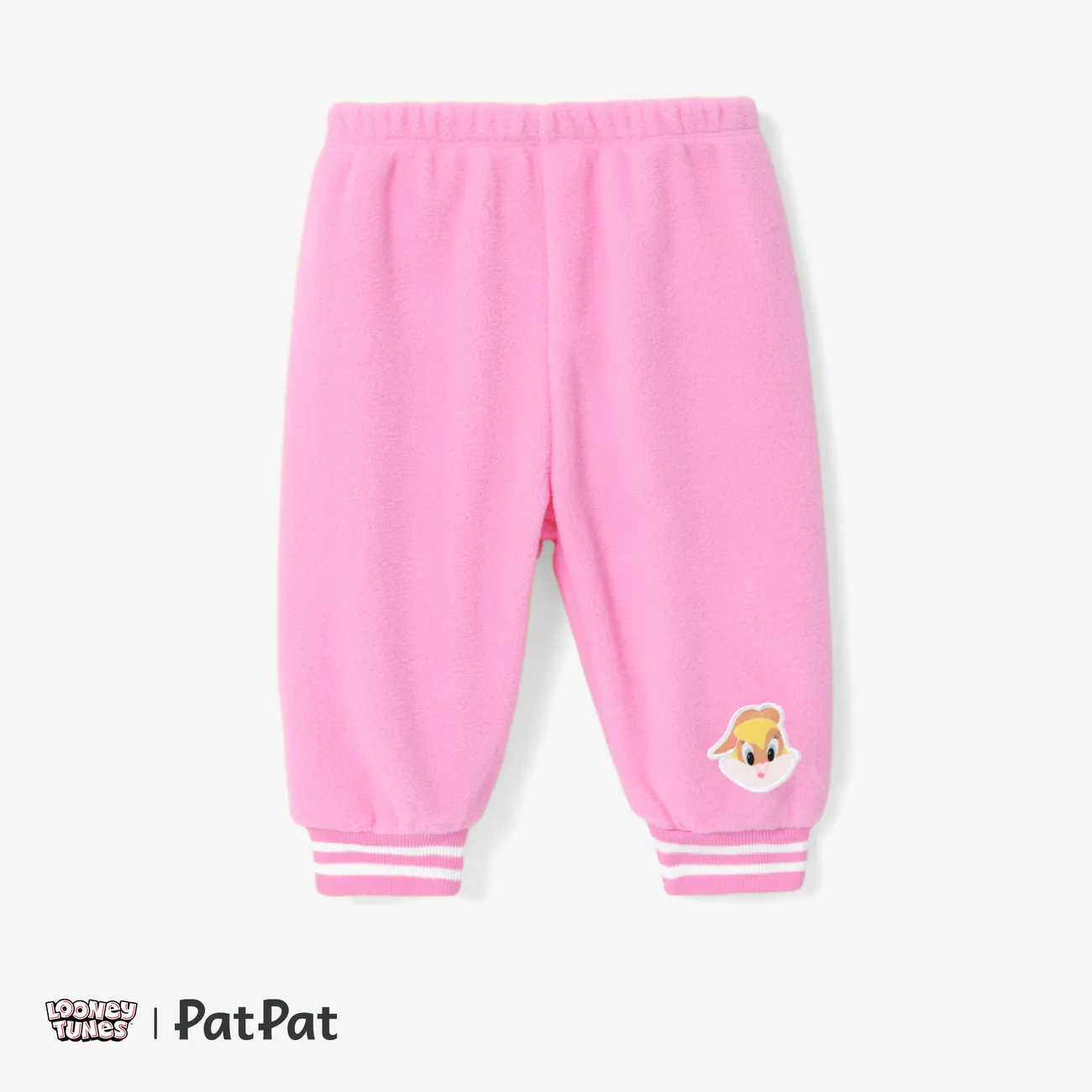 Looney Tunes Baby Boy/Girl Cartoon Animal Print Sweatpants Pink big image 1