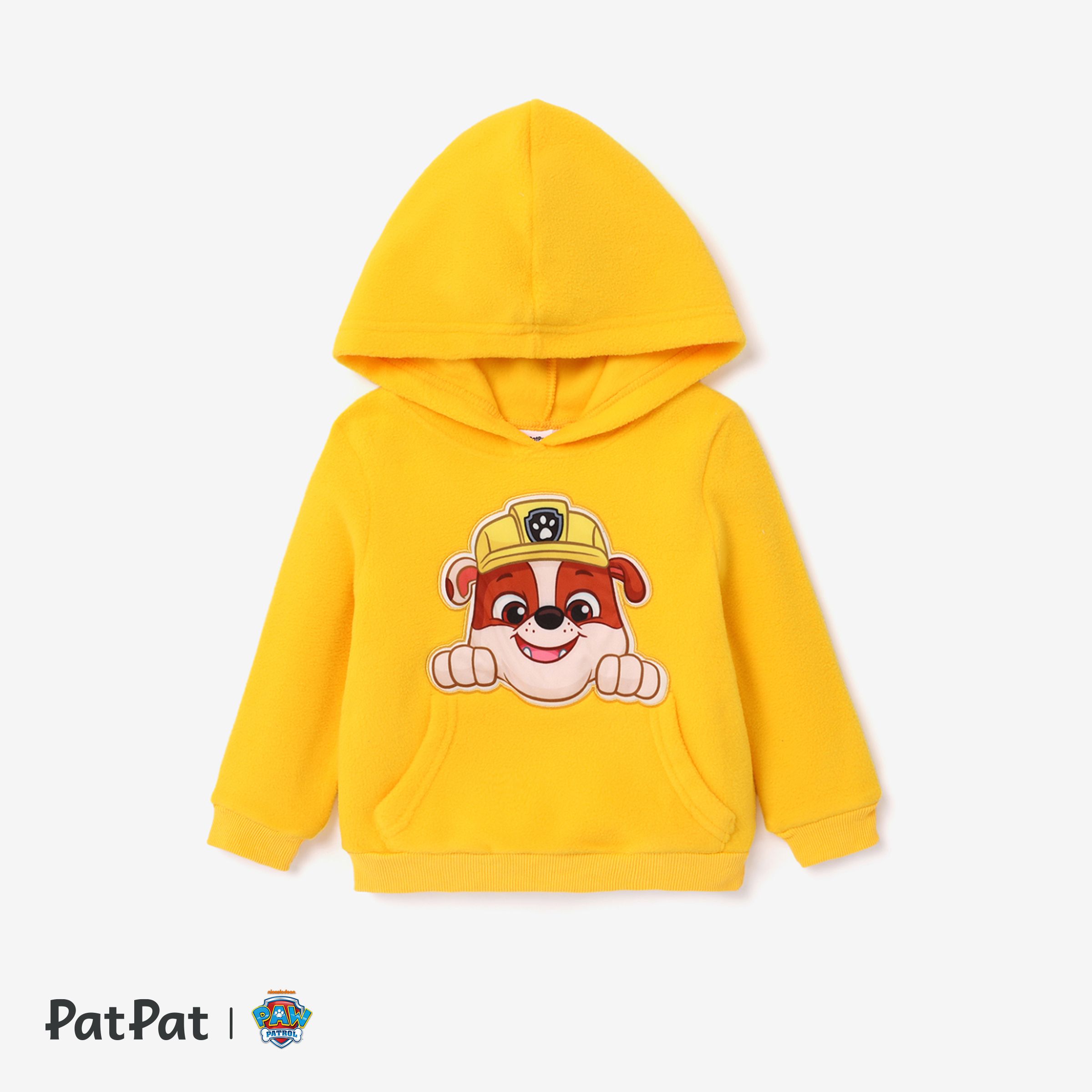 PAW Patrol Toddler Boy/Girl Character Print Polarfleece Long-sleeve Hooded Sweatshirt