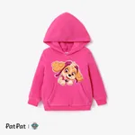 PAW Patrol Toddler Boy/Girl Character Print Polarfleece Long-sleeve Hooded Sweatshirt  Pink