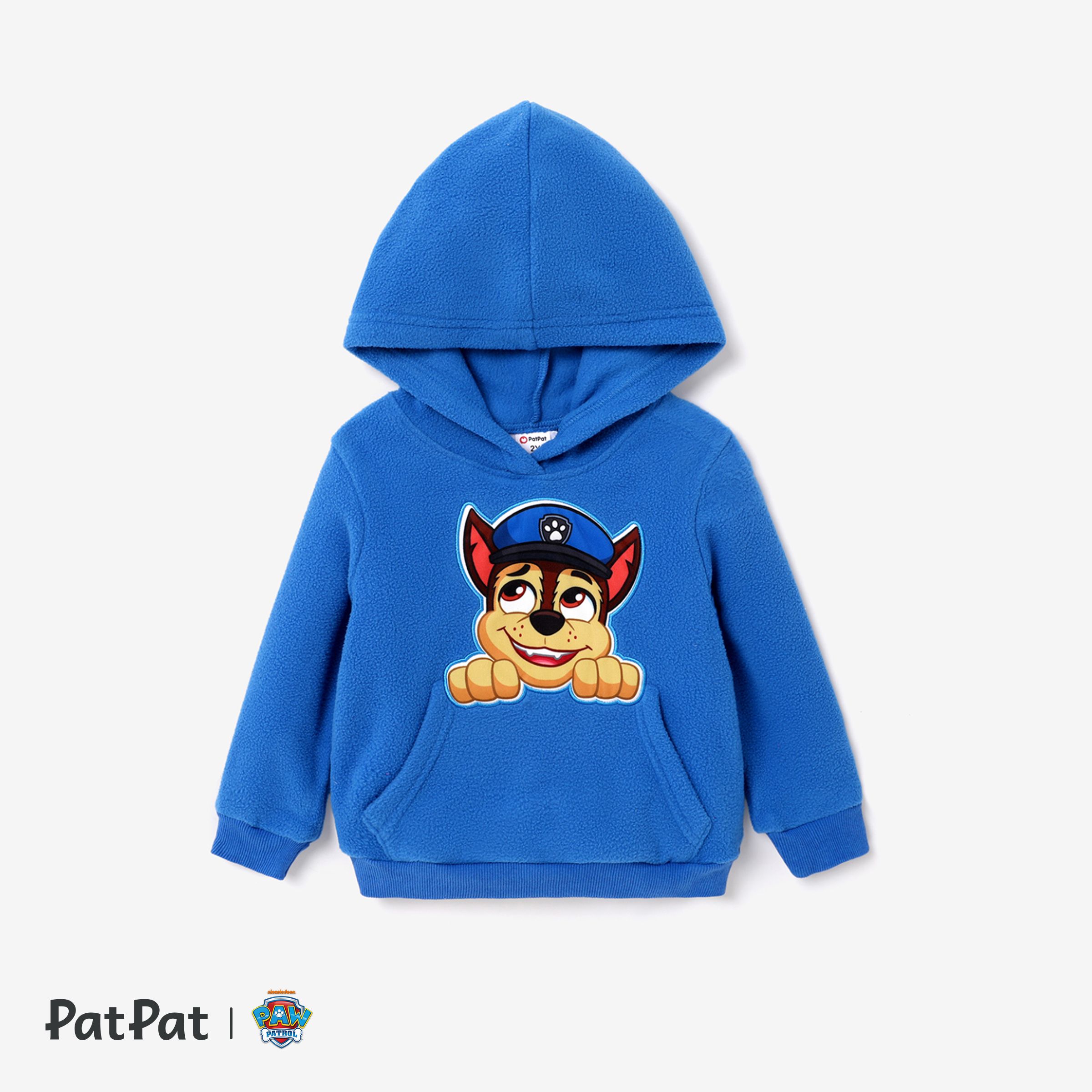 PAW Patrol Toddler Boy/Girl Character Print Polarfleece Long-sleeve Hooded Sweatshirt
