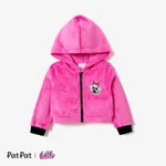 L.O.L. SURPRISE! Toddler Girl Leopard Graphic Print Fashion Suit or Jacket Hot Pink