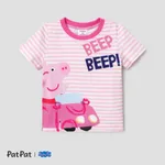 Peppa Pig Enfant en bas âge Unisexe Enfantin Manches courtes T-Shirt Rose