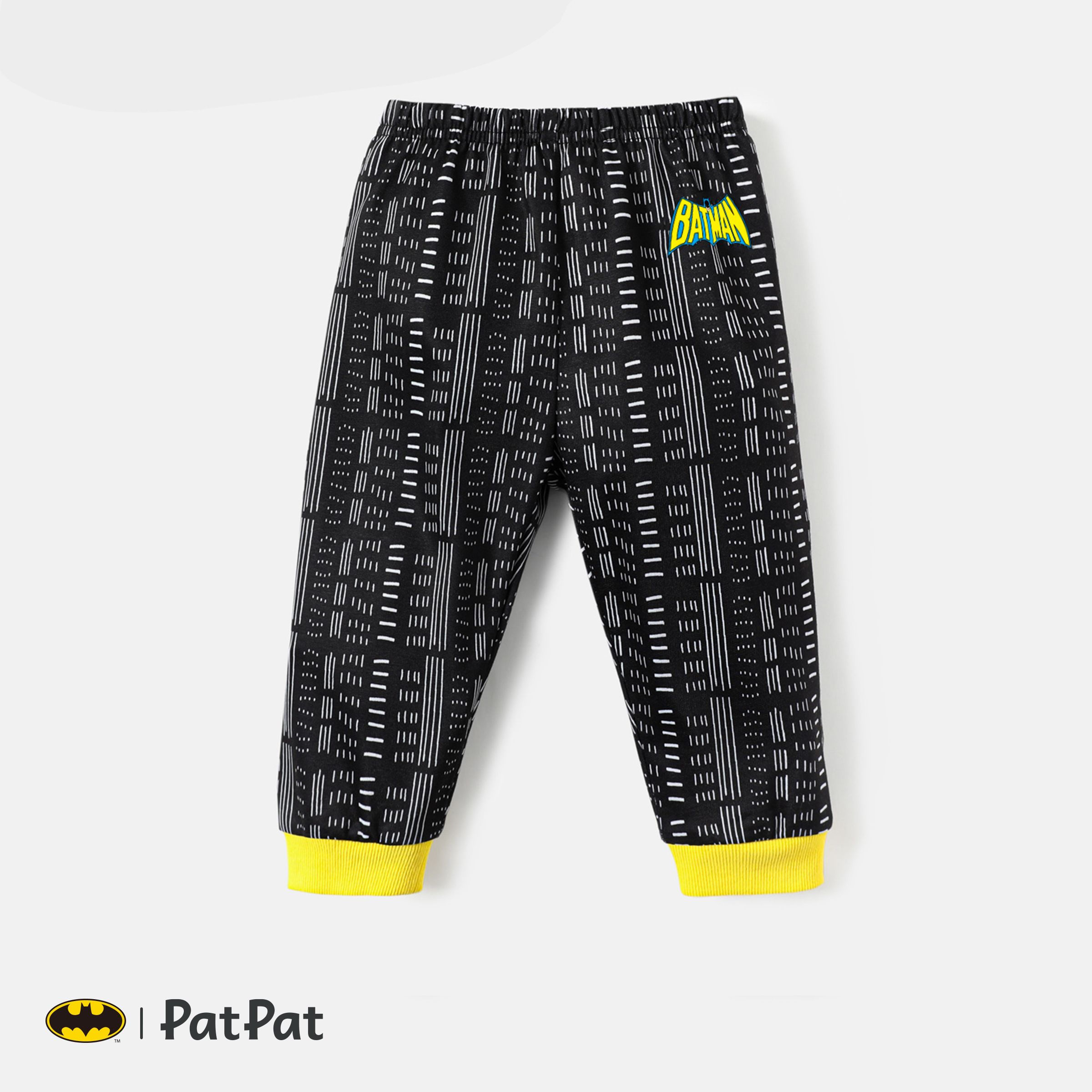 Batman Bébé Garçon Logo Classique Sweat à Capuche Et Body Et Pantalon