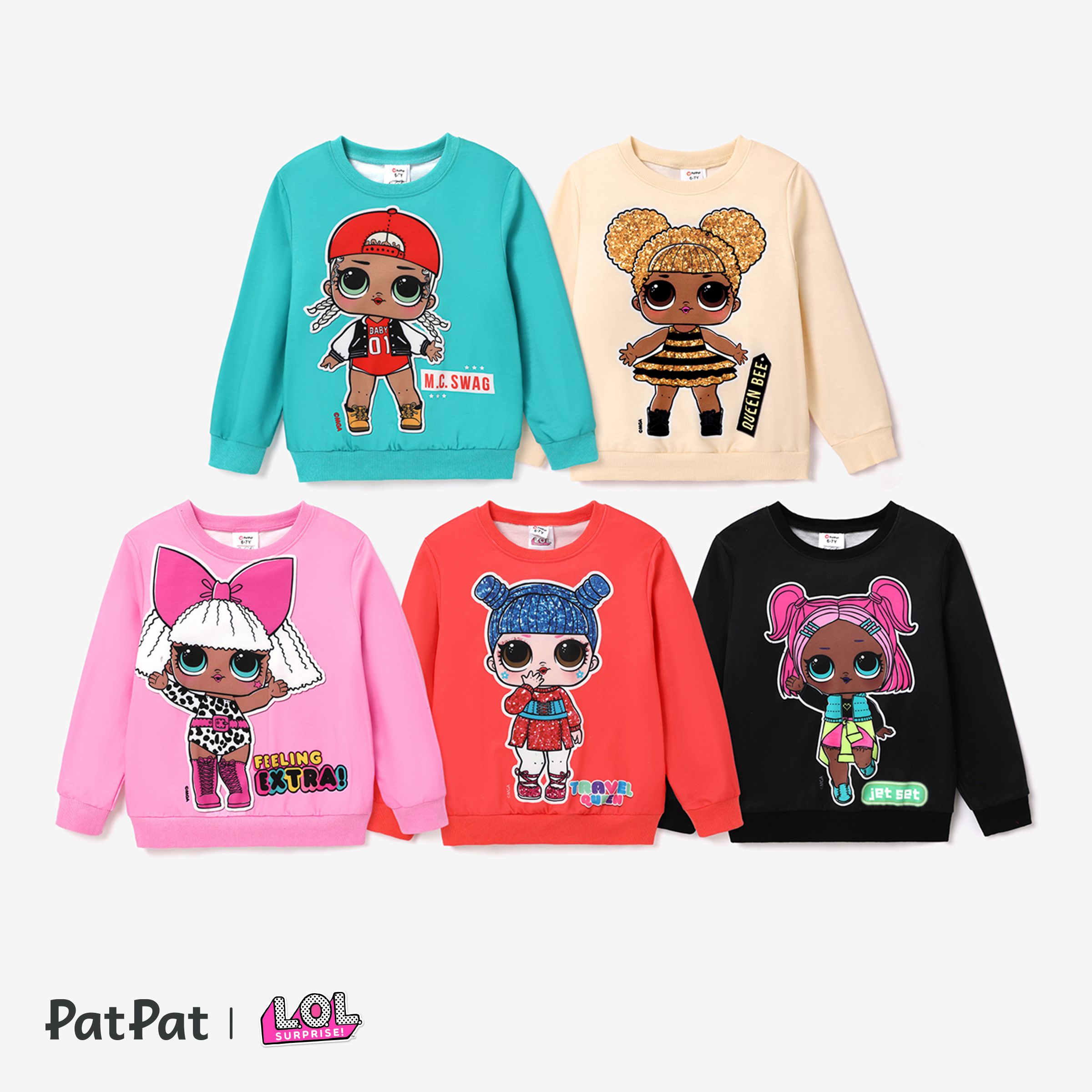 LOL Surprise Chicos Chica Personajes Jersei Sudadera Solo 17.99 PatPat US Moviles