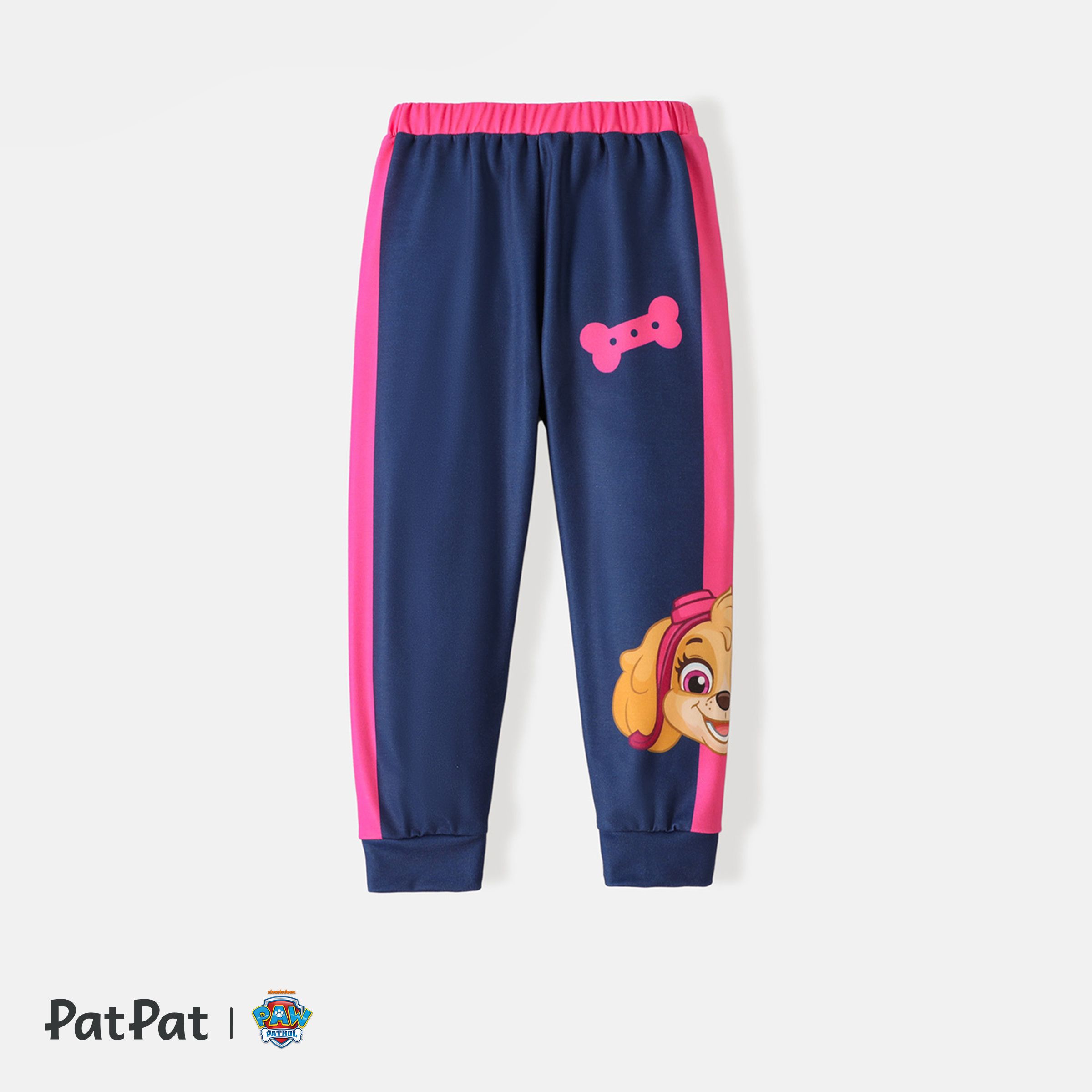 Paw Patrol Tout-petit Garçon/fille Colorblock Chiot Graphique Pantalons De Survêtement