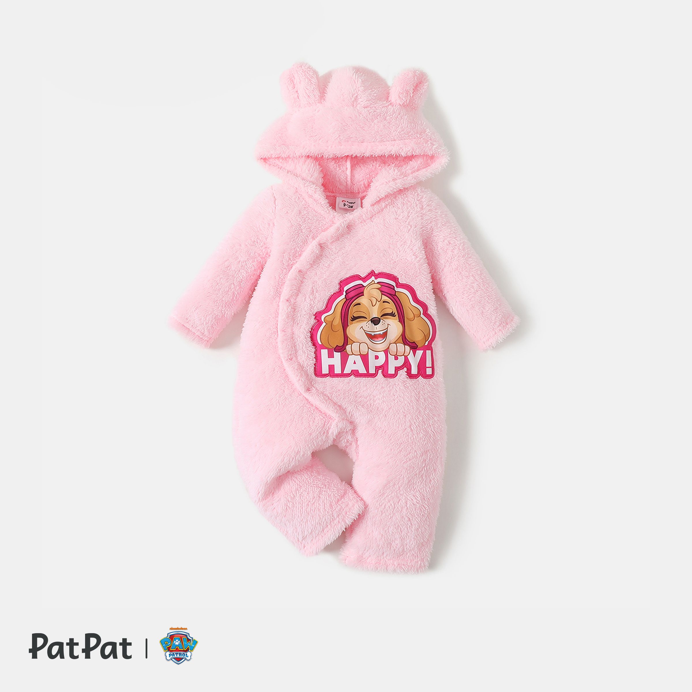 PAW Patrol Little Boy/Girl Puppy Front Buttons Fluffy Thicken Jumpsuit