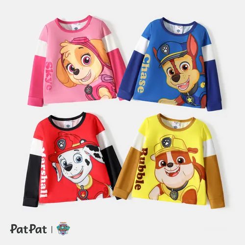 Patrulha Canina Criança Unissexo Infantil Cão Manga comprida T-shirts