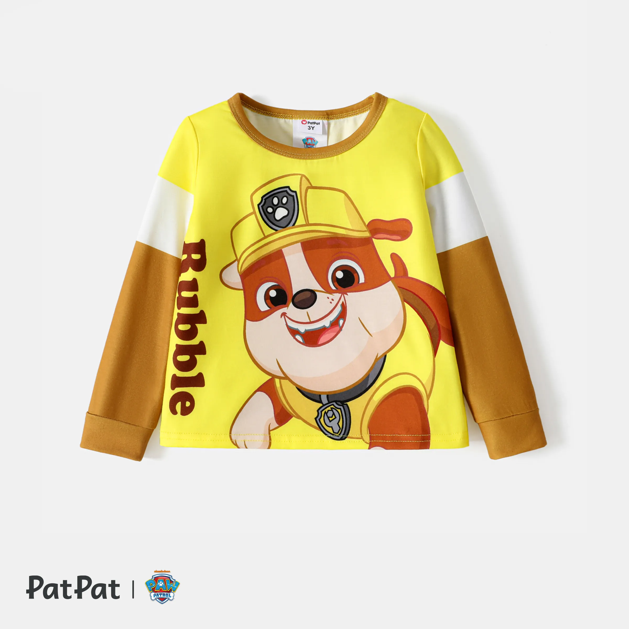 Paw Patrol T-shirt à Manches Longues à Imprimé Lettre Pour Fille/garçon Paw Patrol