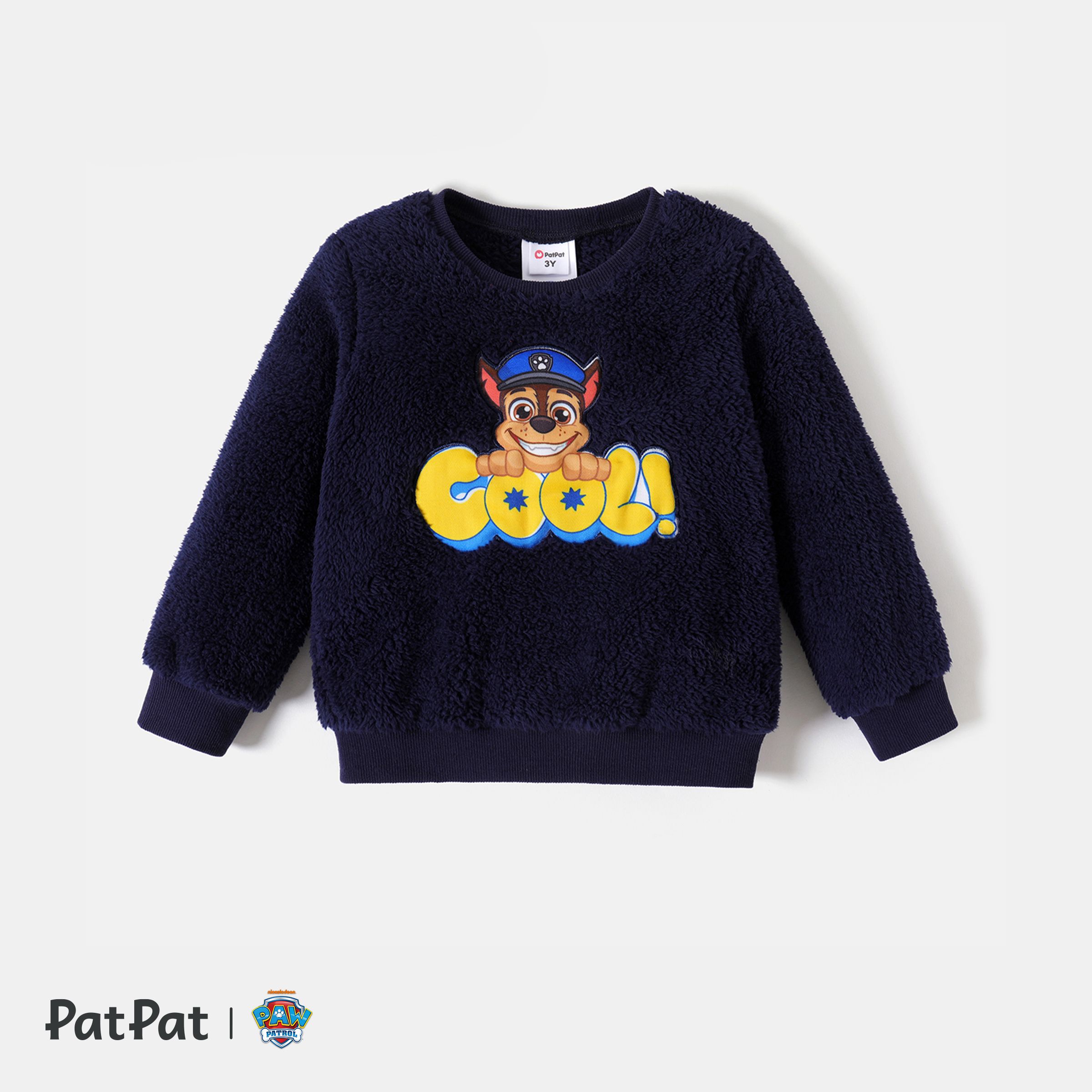 Paw Patrol Sweat-shirt En Coton Polaire Brodé Pour Fille/garçon