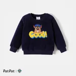PAW Patrol Toddler Girl/Boy Embroidered Fleece Cotton Sweatshirt Tibetan blue