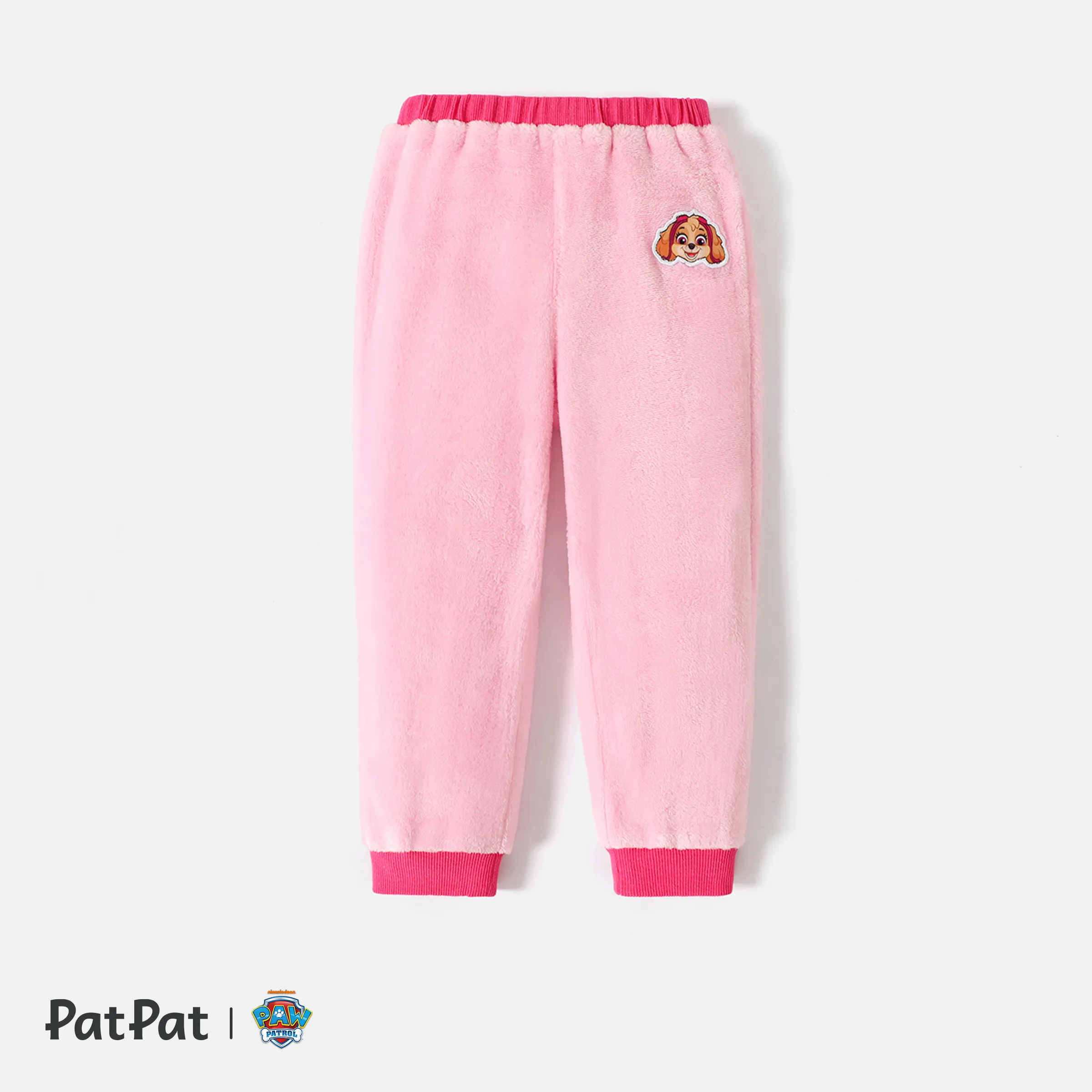 PAW Patrol Toddler Girl/Boy Chase/Skye Fleece Hooded Vest/ Sweatshirt /Pants Dark Pink