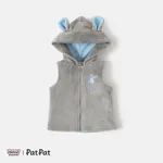 Looney Tunes Baby Boy/Girl Animal Embroidered Long-sleeve Sweatshirt/ Sweatpants/ Vest Light Grey
