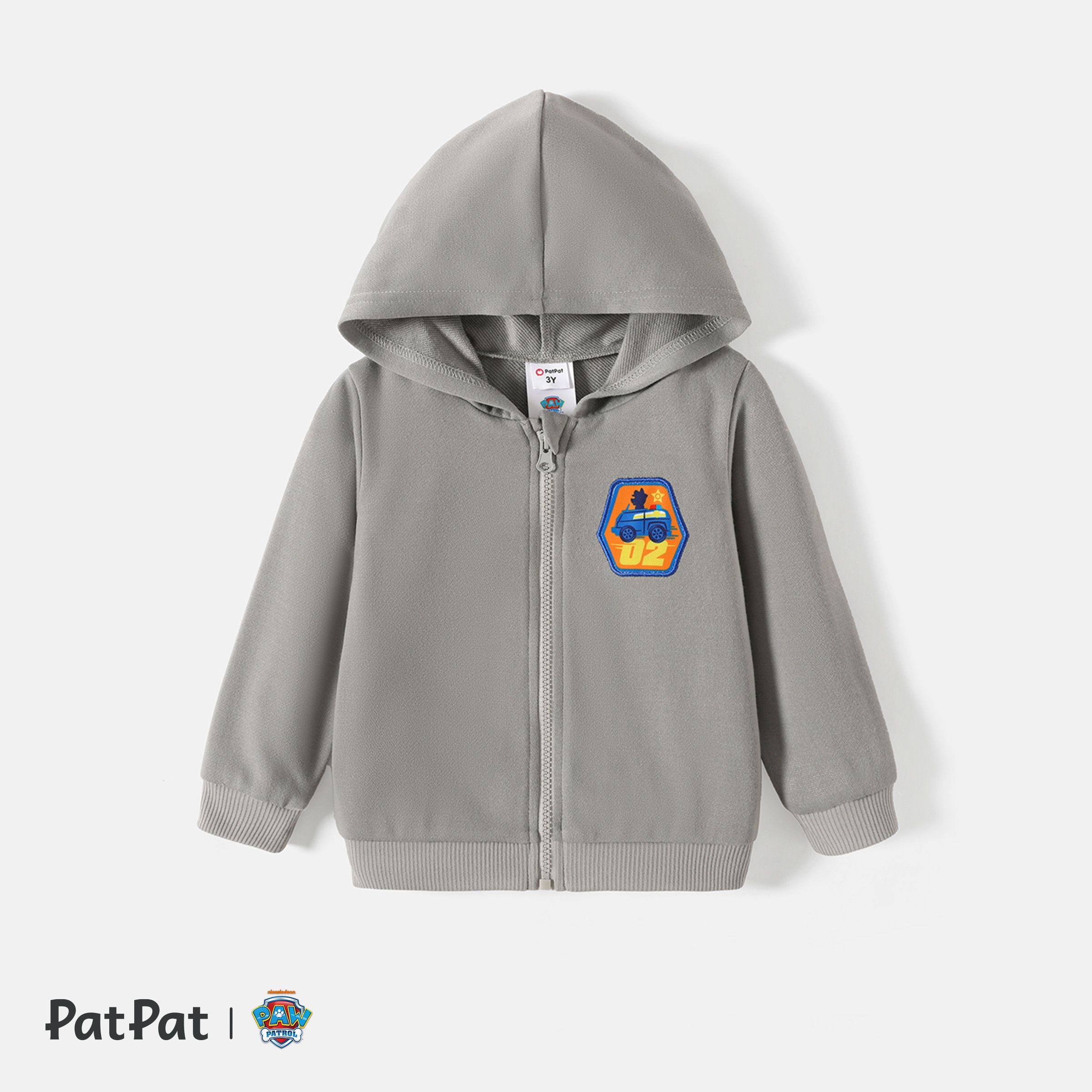 

PAW Patrol Toddler Girl/Boy character print zip-up Hooded Jacket Sweatshirt