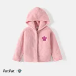 PAW Patrol Toddler Girl/Boy Embroidered Fleece Hooded Jacket Pink