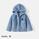 PAW Patrol Toddler Girl/Boy Embroidered Fleece Hooded Jacket Blue