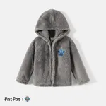 PAW Patrol Toddler Girl/Boy Embroidered Fleece Hooded Jacket Grey