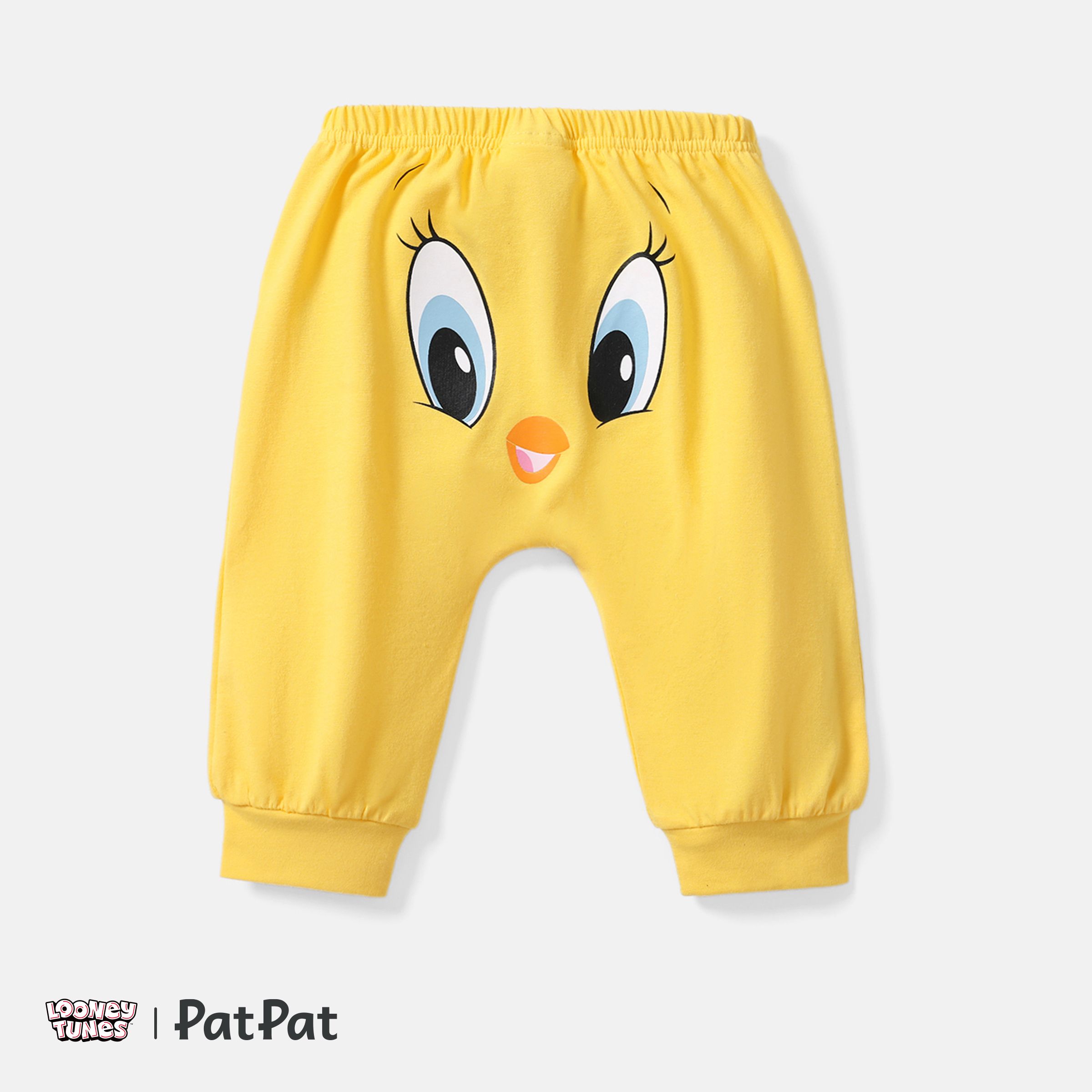 Looney Tunes Baby Boy/Girl Cartoon Animal Print Cotton Sweatpants