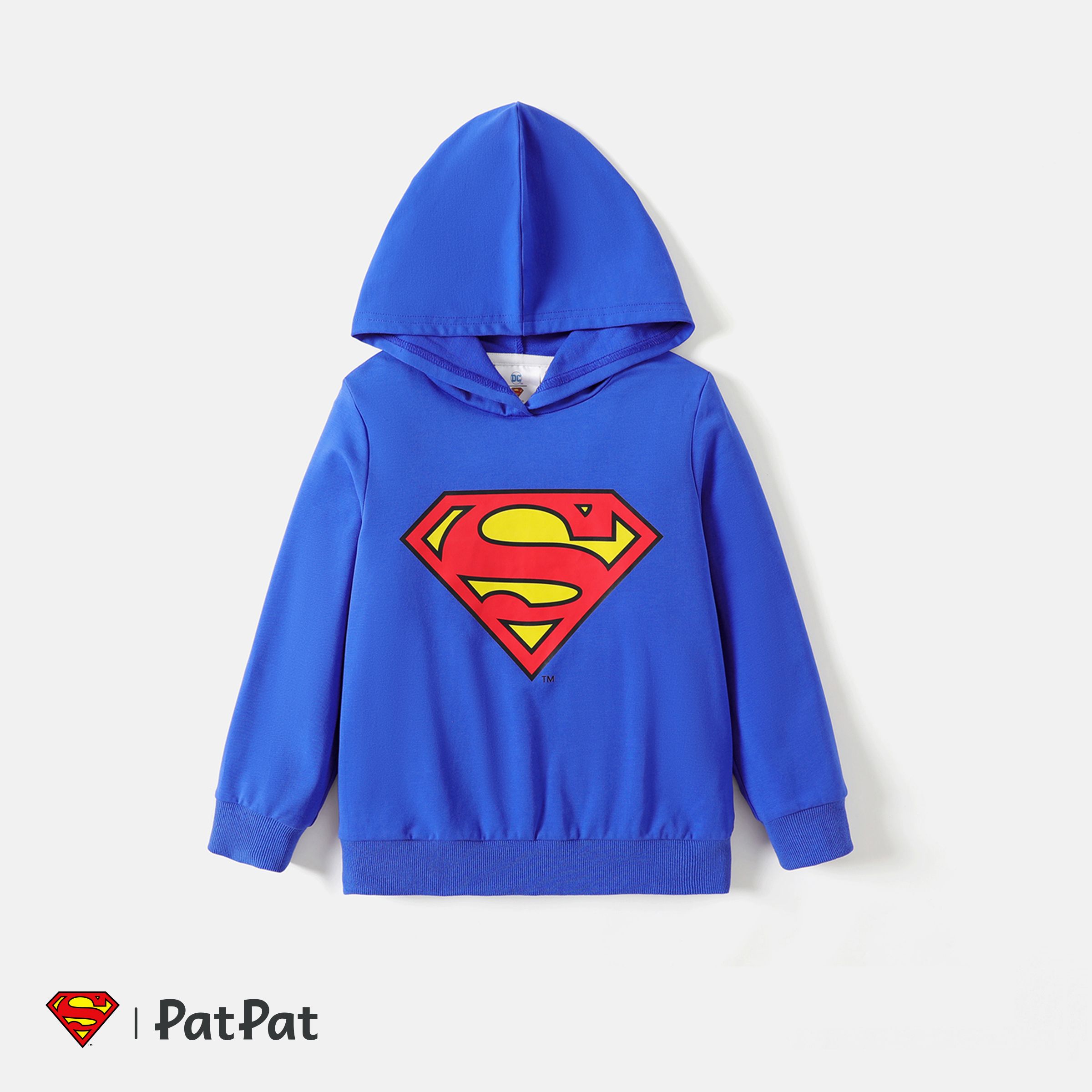 Justice League Kid Boy/Girl Logo Print Cotton Hoodie Sweatshirt