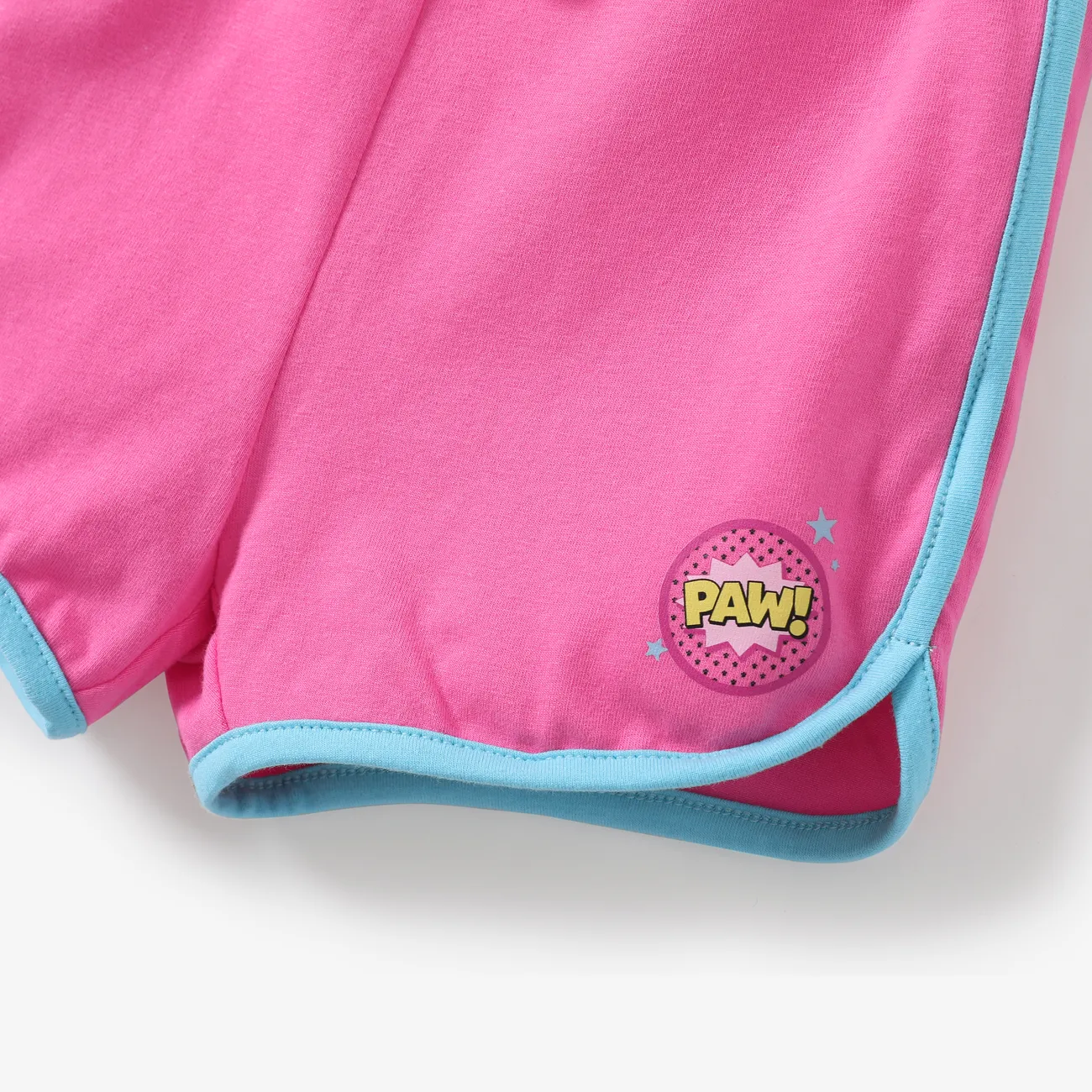 Helfer auf vier Pfoten 2 Stück Kleinkinder Unisex Stoffnähte Kindlich T-Shirt-Sets rosa big image 1