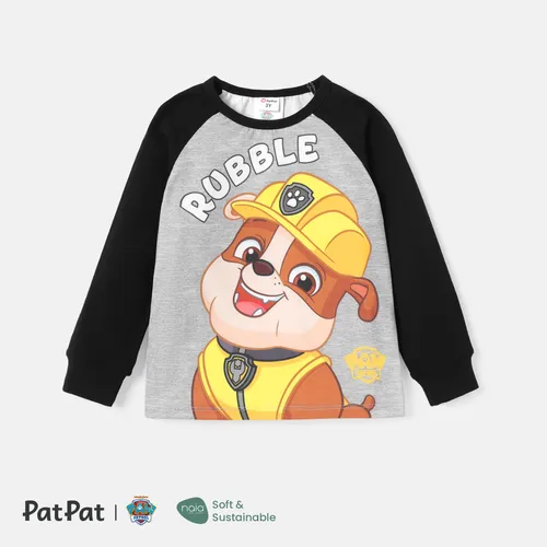 Patrulla de cachorros Niño pequeño Unisex Costura de tela Infantil Perro Manga larga Camiseta