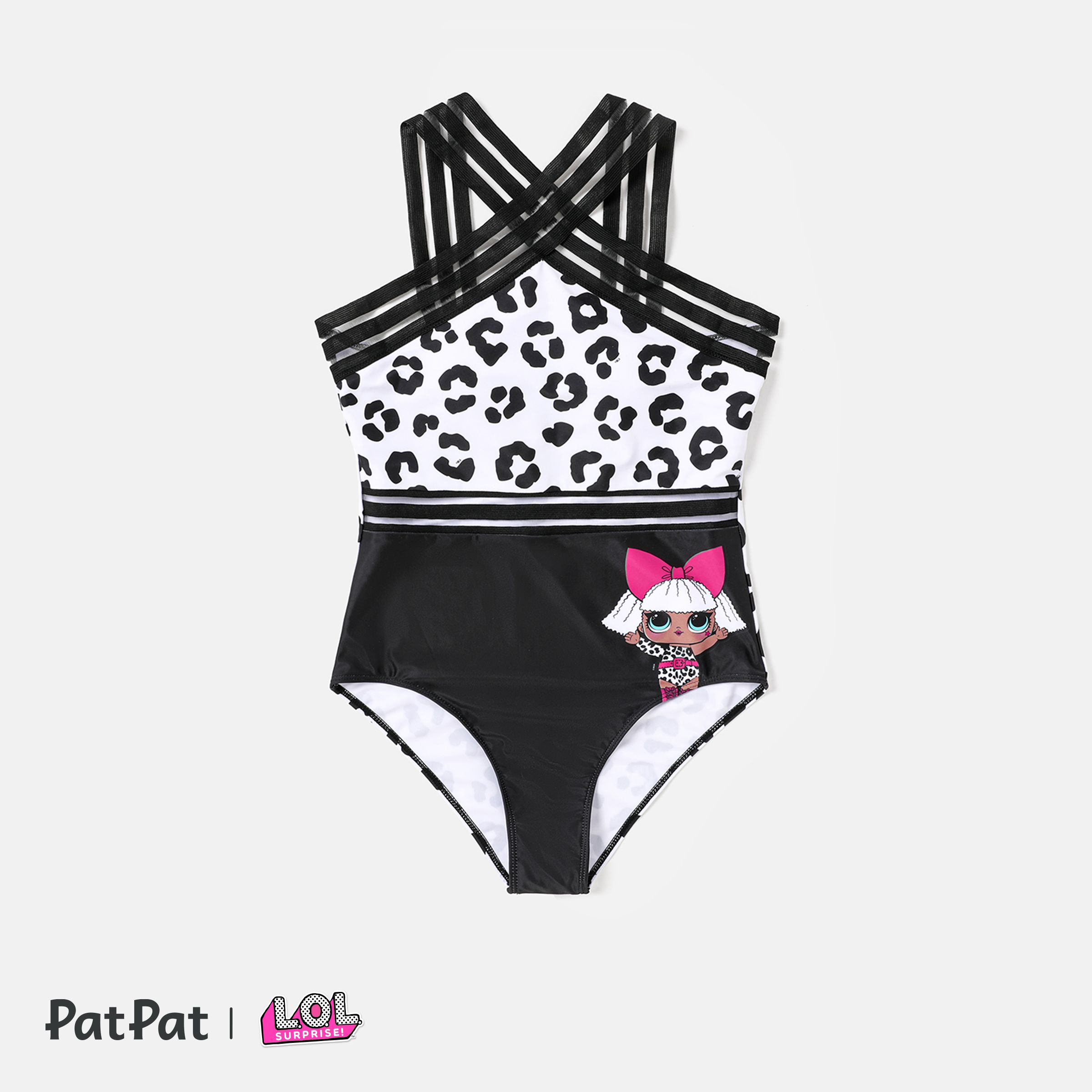 L.O.L. Surprise Mommy And Me Graphic Crisscross One-piece Swimsuit
