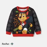 PAW Patrol Halloween Toddler Girl/Boy Character Print Long-sleeve Pullover Sweatshirt  Black