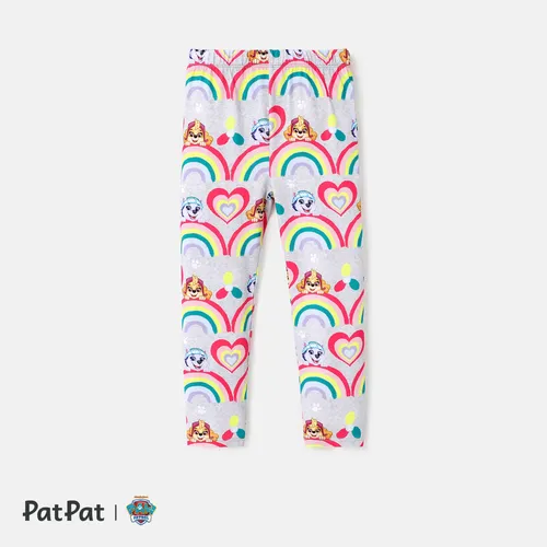 PAW Patrol Toddler Girl Character Rainbow Print Leggings 