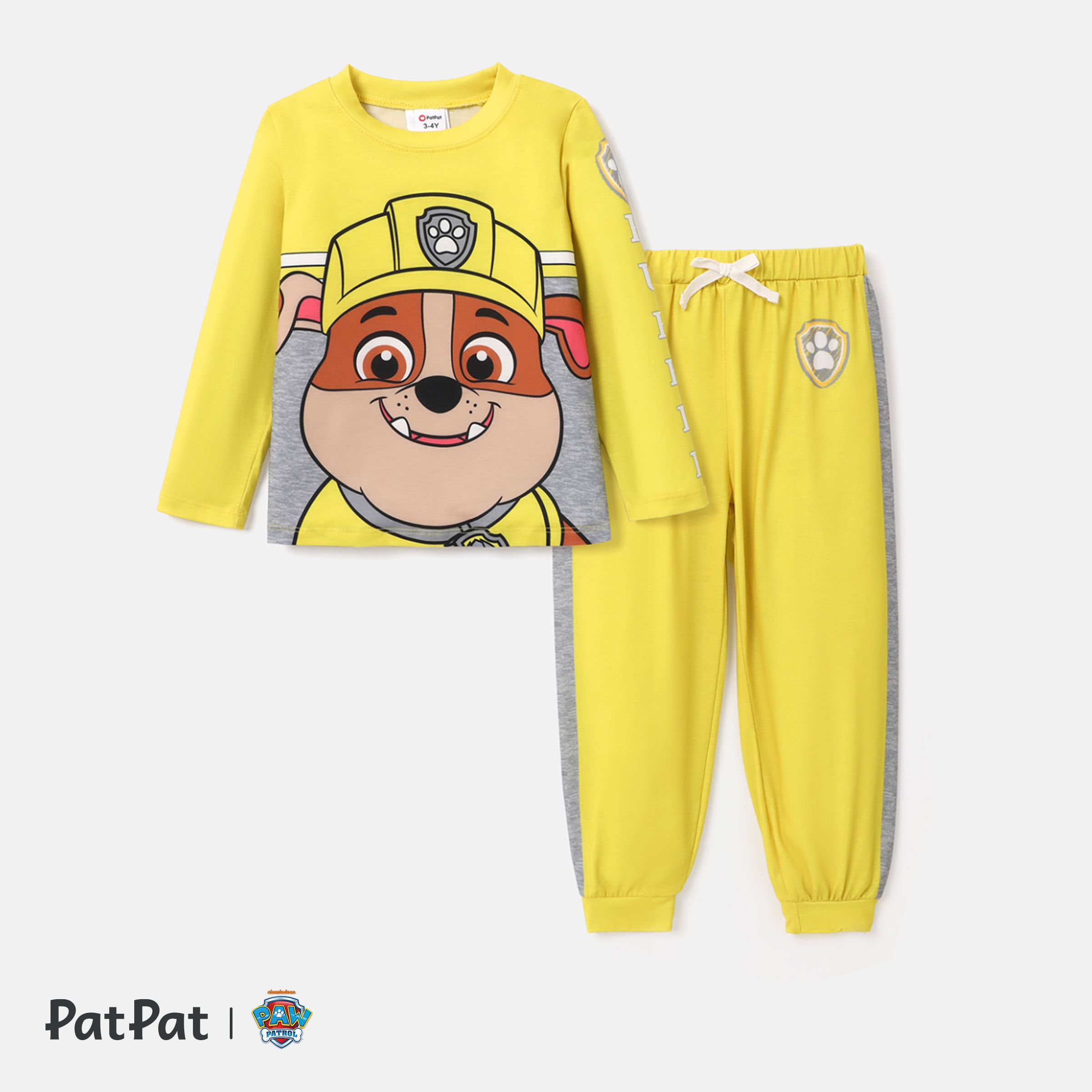 PAW Patrol Toddler Boy/Girl 2-Piece Cartoon Print Top And Pants Set
