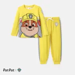 Helfer auf vier Pfoten 2 Stück Kleinkinder Unisex Kindlich Hund T-Shirt-Sets gelb
