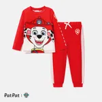 PAW Patrol Toddler Boy/Girl 2-Piece Cartoon Print Top and Pants Set Red