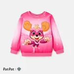 PAW Patrol Toddler Girl/Boy Character Print Pattern Long-sleeve Sweatshirt Pink