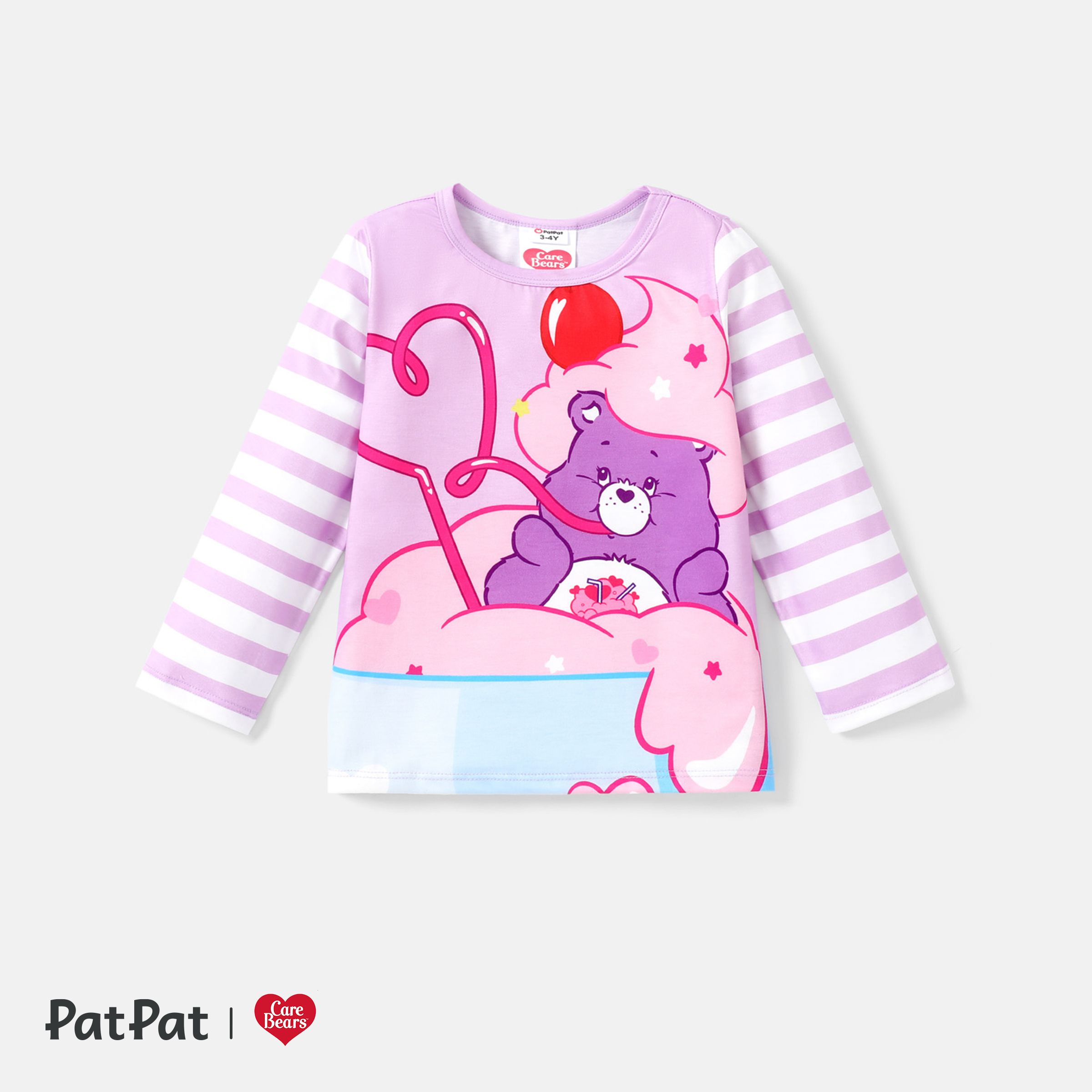 Care Bears Toddler Girl Character Print Manches Longues Pullover Sweatshirt