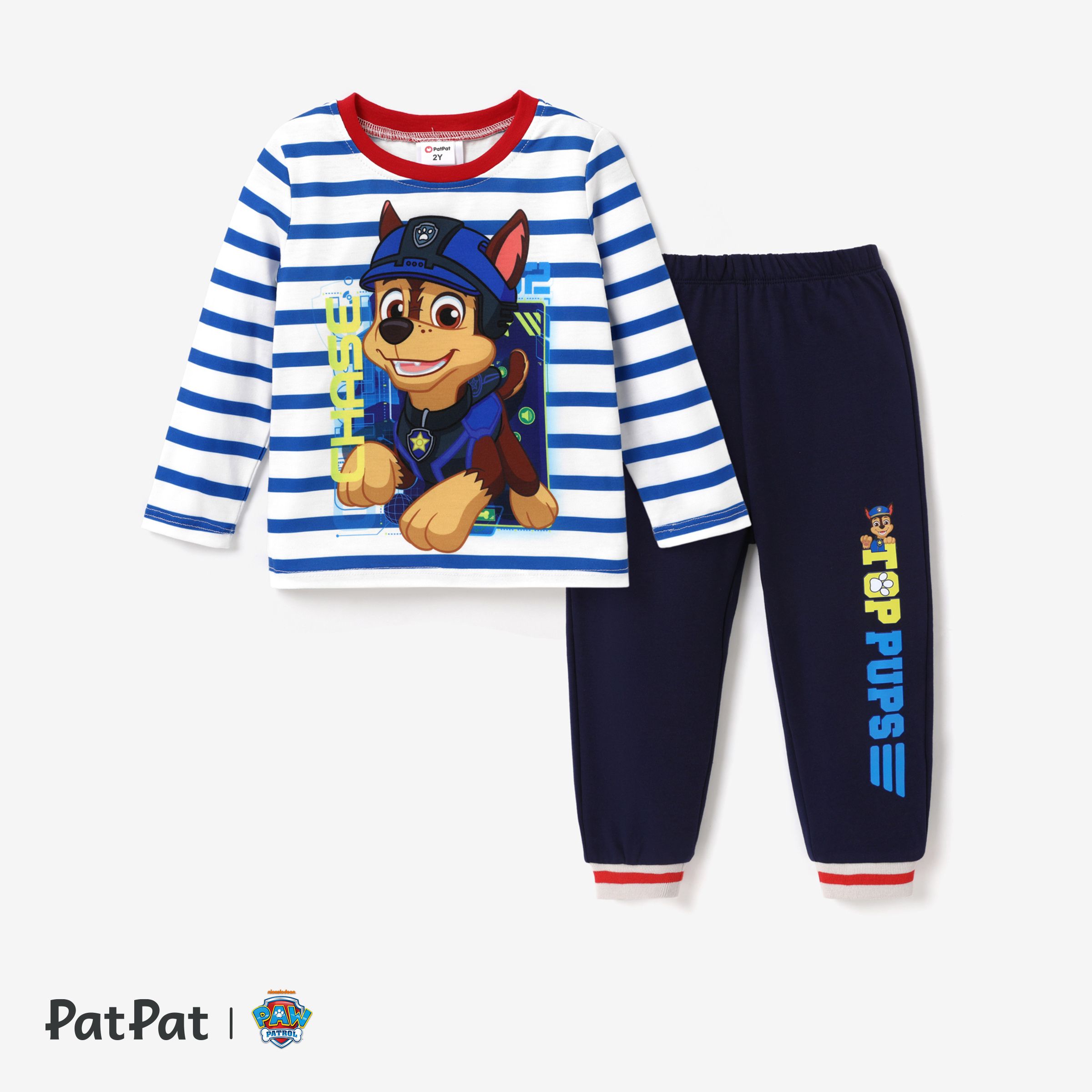 PAW Patrol Toddler Boy Embroidered Character Jacket or Sweatshirt and Pants Set
