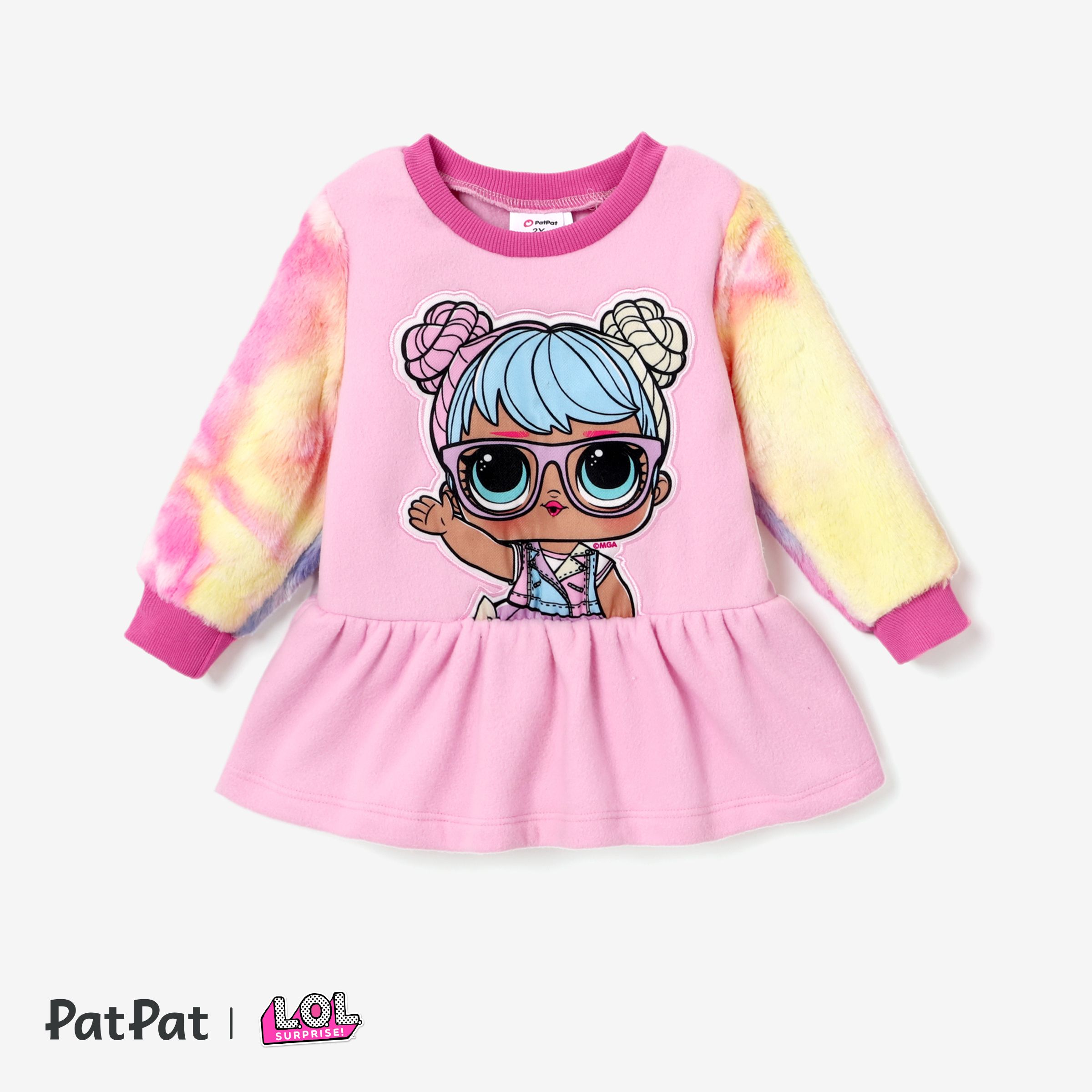 L.O.L. SURPRISE! 1pcs Kid Girl Graphic Print Long-sleeve Top Or Pants Set