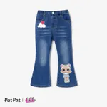 L.O.L. SURPRISE! Kid Girl Character Printed Denim Jeans Blue