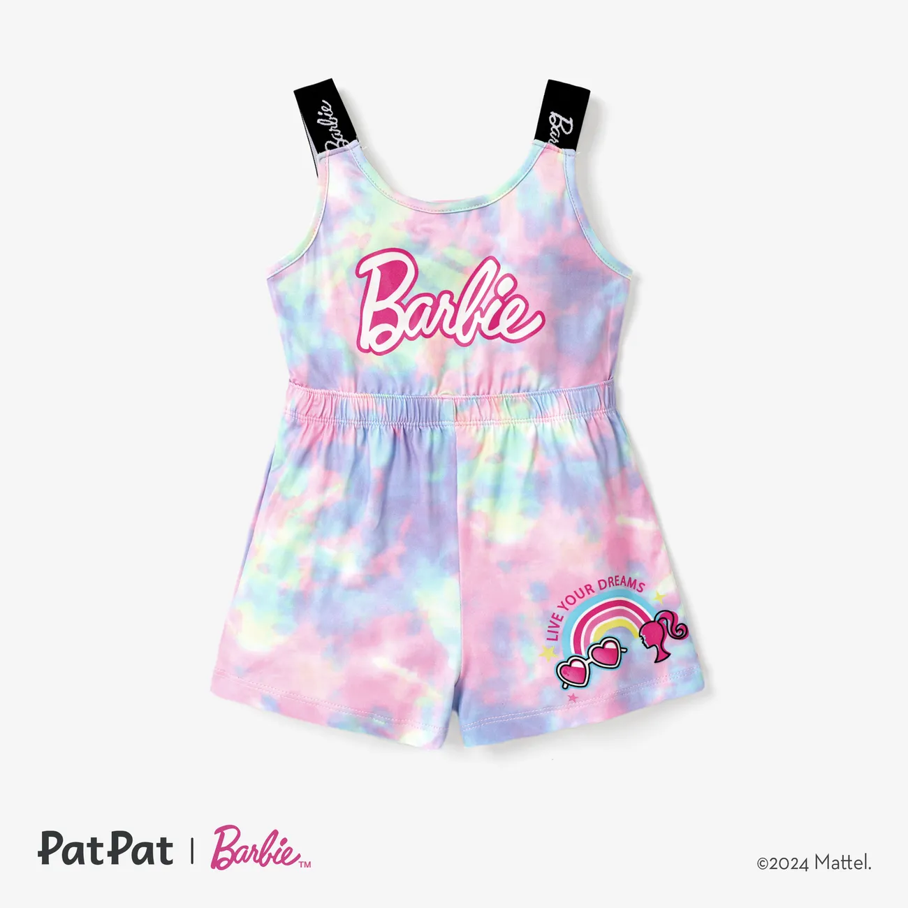 Barbie Fête des Mères Fille Enfantin Barboteuse Multicolore big image 1