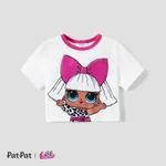 L.O.L. SURPRISE! Toddler/Kid Girl 1pc Tee or Pocket Cargo Pants with Belt OffWhite