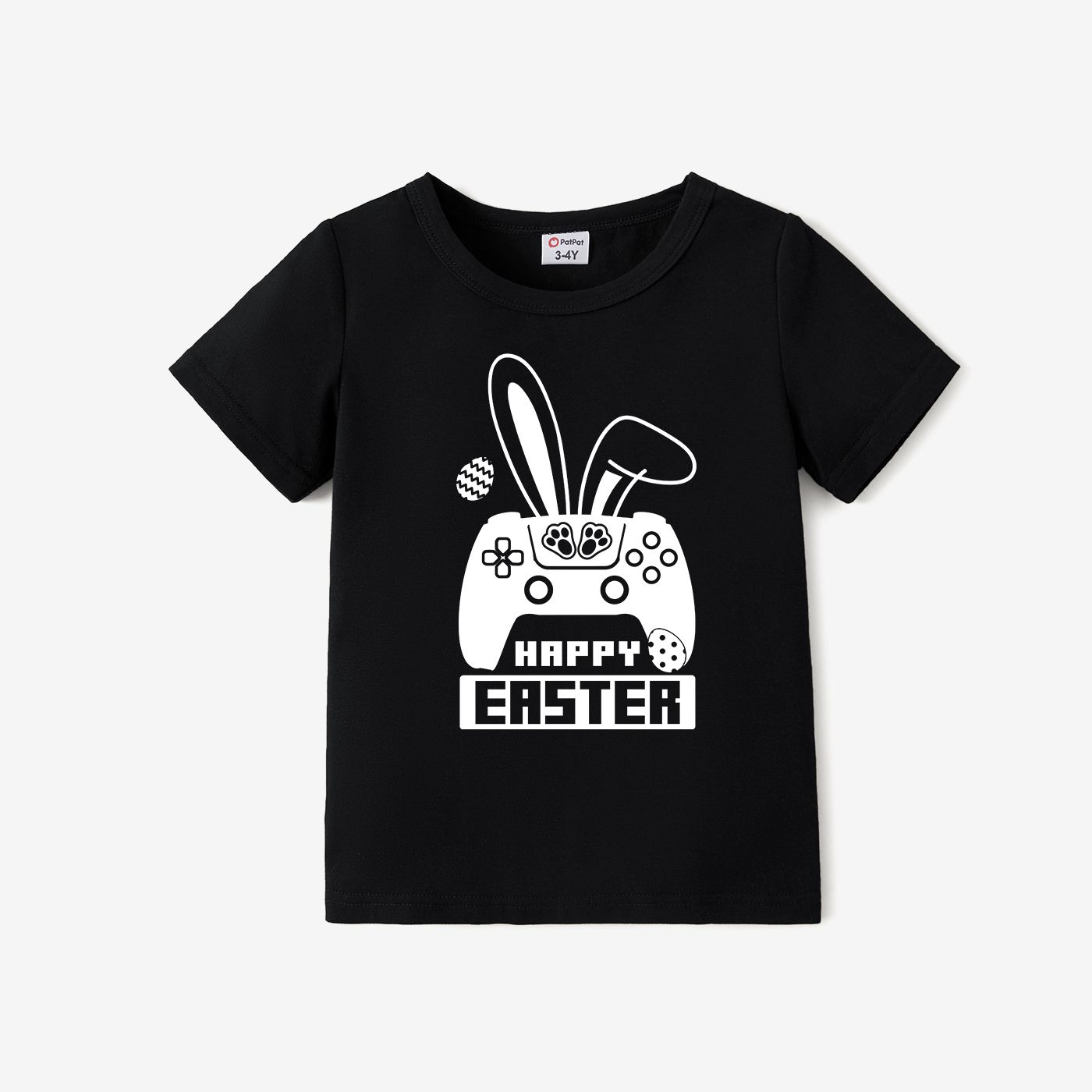 

Easter Family Matching Game Controller Bunny Ears Graphic Tops