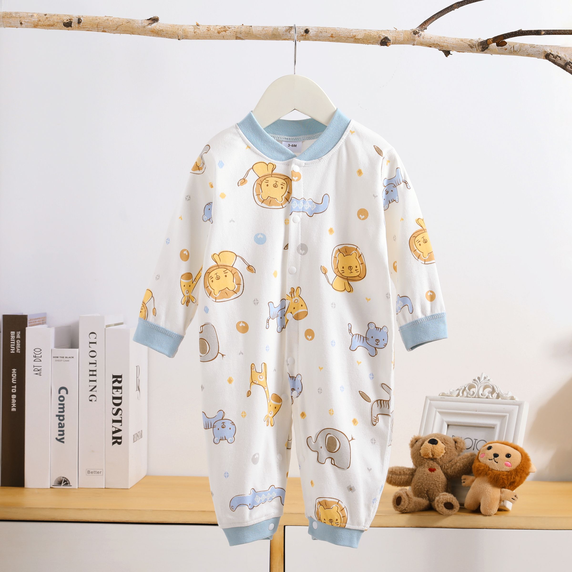 

Baby Boy/Girl Animal Pattern Cotton Bear Jumpsuit