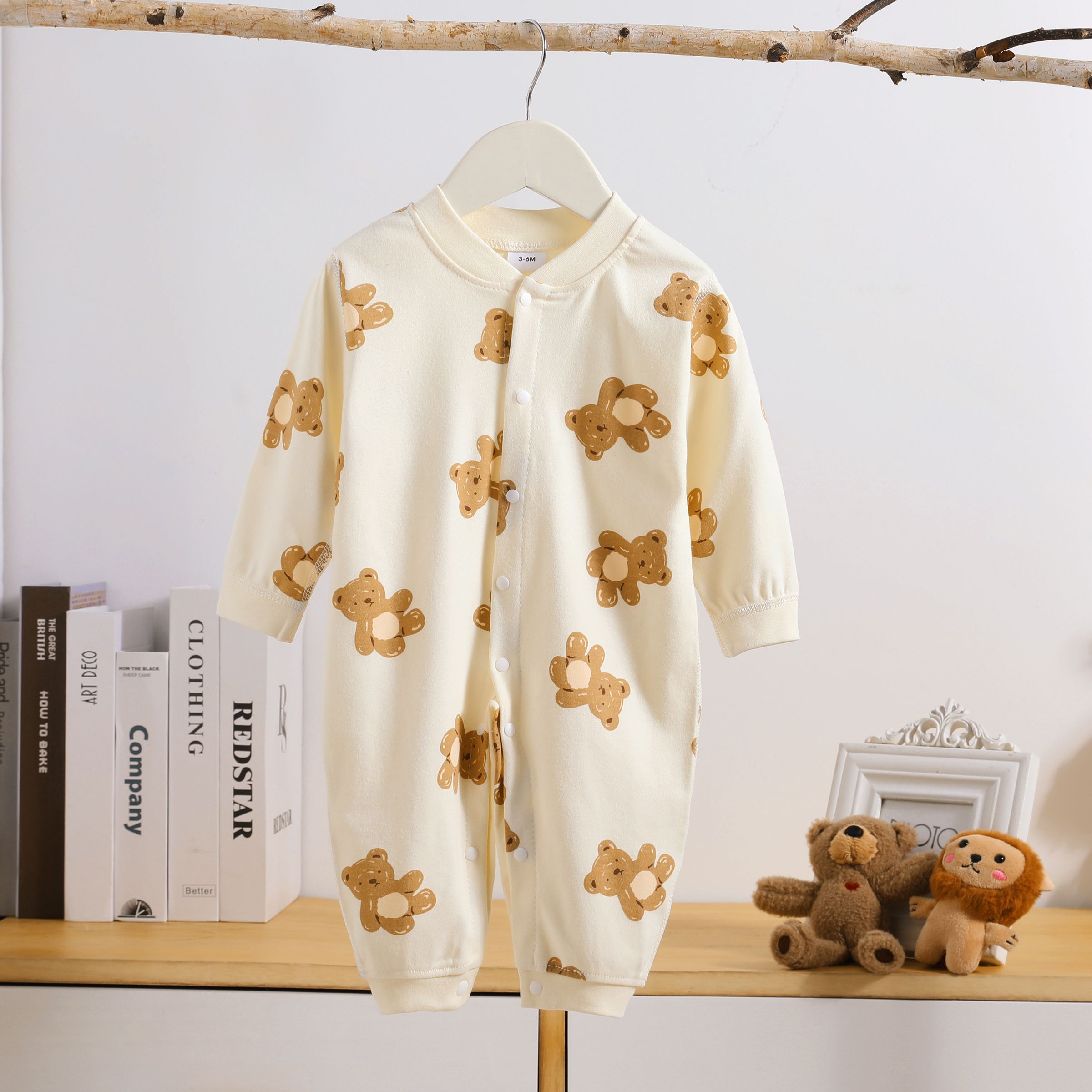 

Baby Boy/Girl Animal Pattern Cotton Bear Jumpsuit