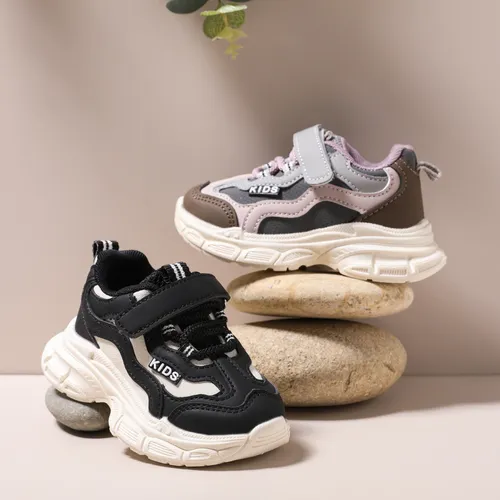 Kleinkind/Kinder Mädchen/Junge Sportliche Stoffnähte Freizeit Velcro Schuhe