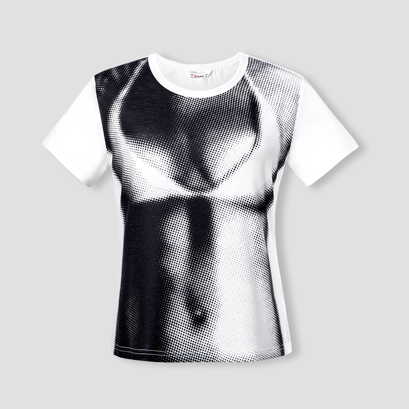 

Mommy and Me Fake Bikini Abs Short-Sleeved Shirt