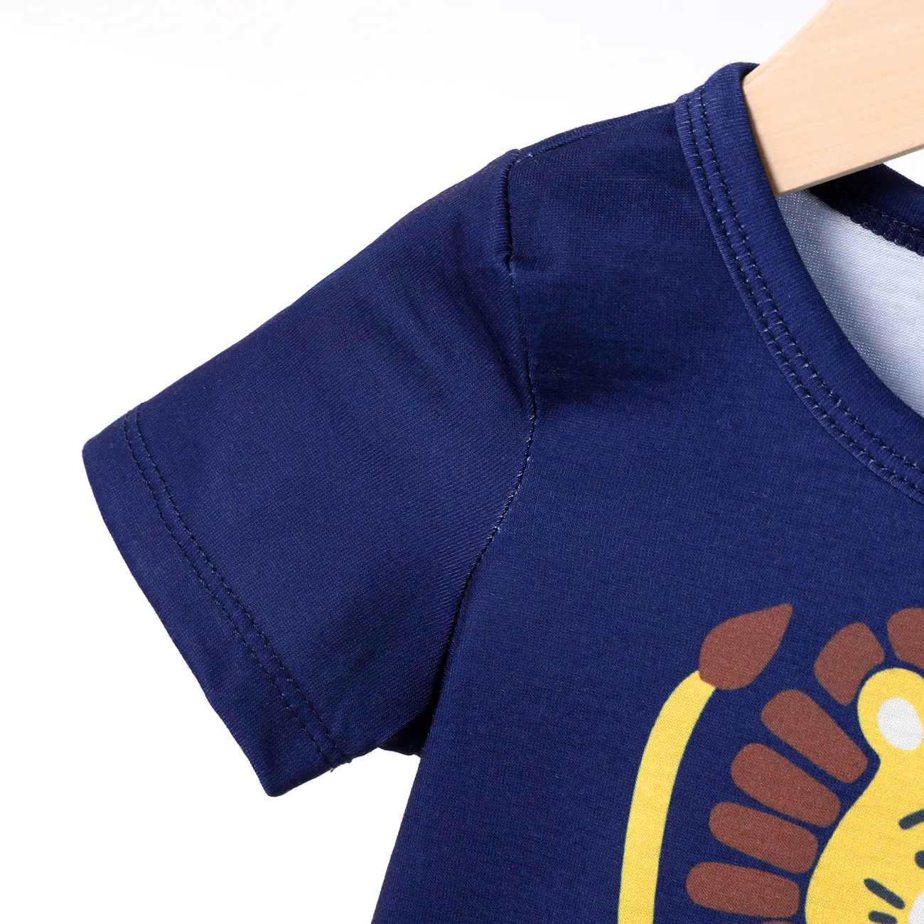 Baby Jungen Elefant Kindlich Kurzärmelig T-Shirts tibetischblau big image 1