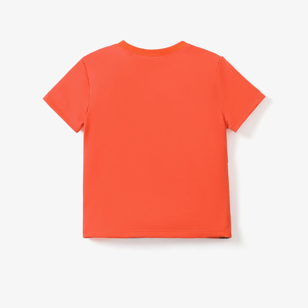 Disney Princess Moana/ Ariel/Belle 1pc Toddler Girls Naia™ Princess Slogan Character Print T-shirt Orange red big image 1