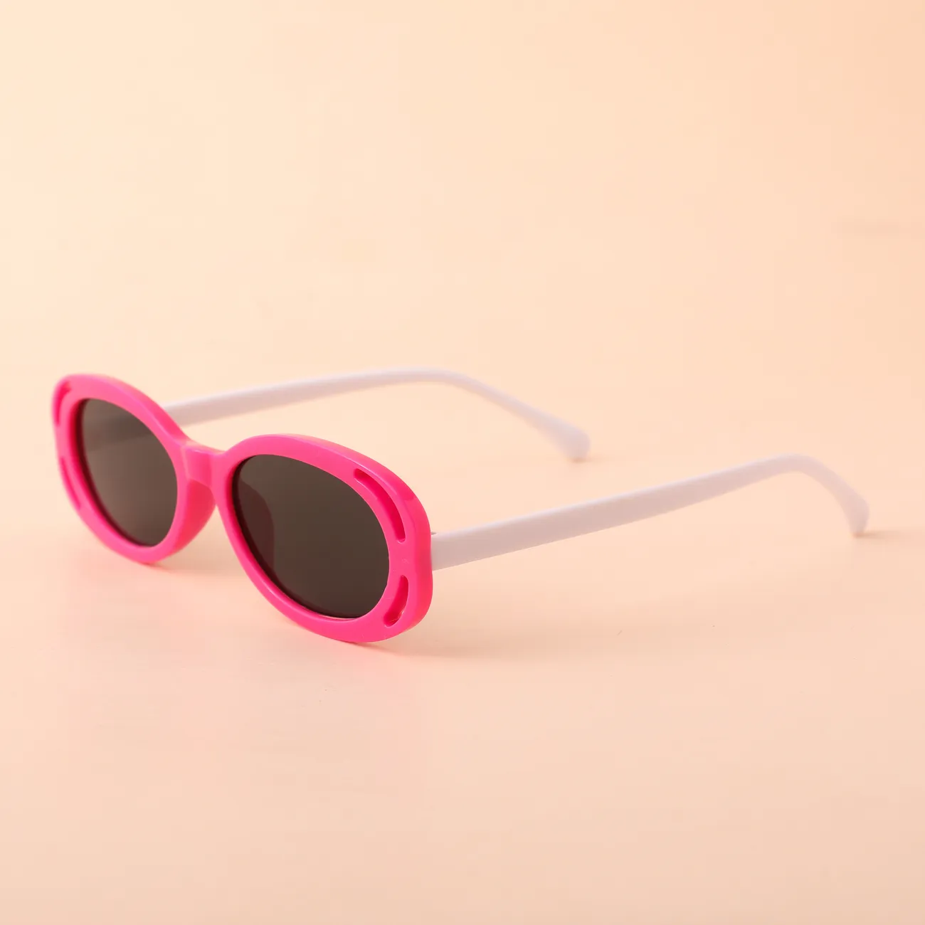 Parent-Child Fashion Sunglasses Glasses with Velvet Bag Packaging Rosy big image 1