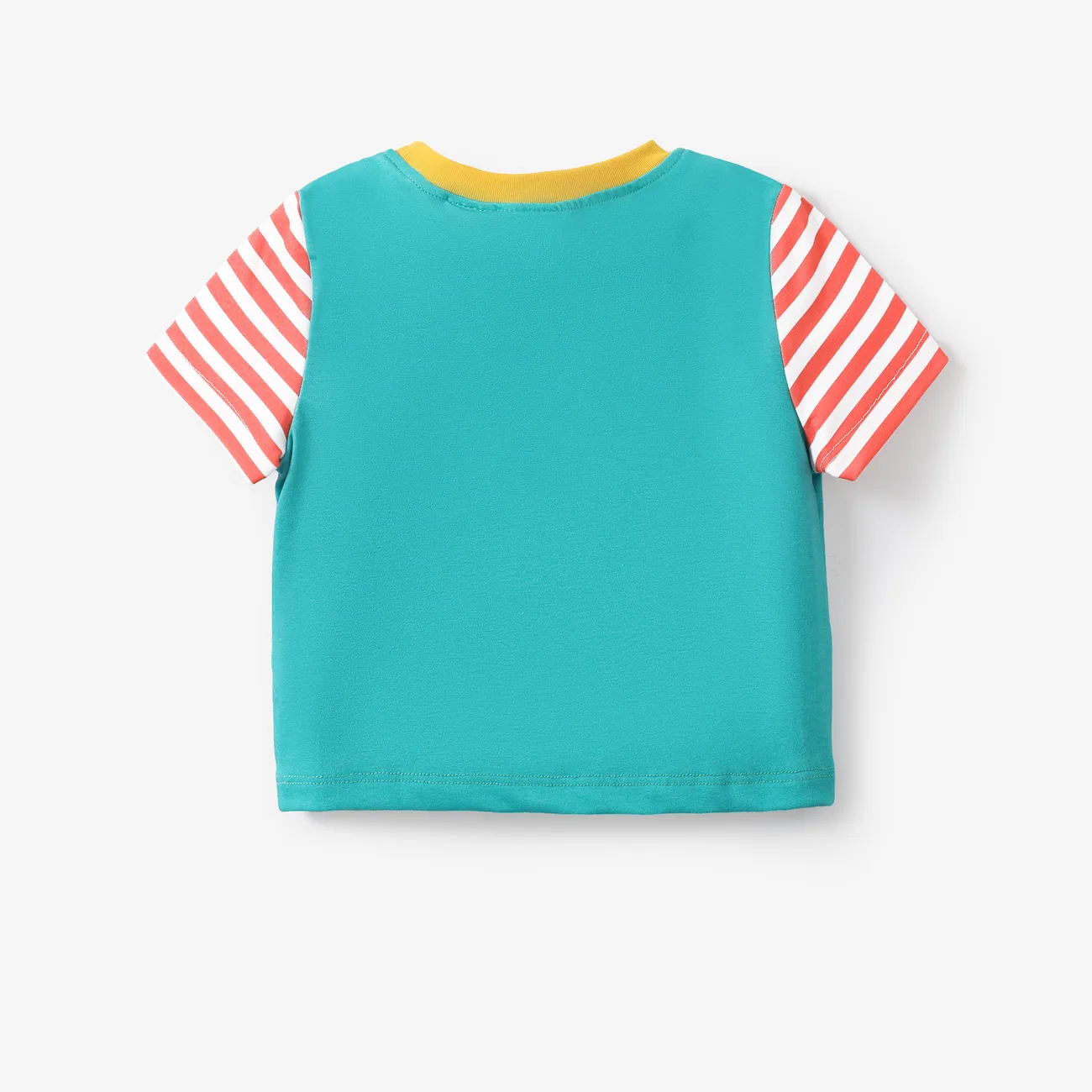 Disney Winnie the Pooh 1pc Toddler Boys Naia™ Striped Character Print T-Shirt
 Green big image 1