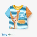 Disney Winnie the Pooh Criança Menino Infantil Manga curta T-shirts Azul